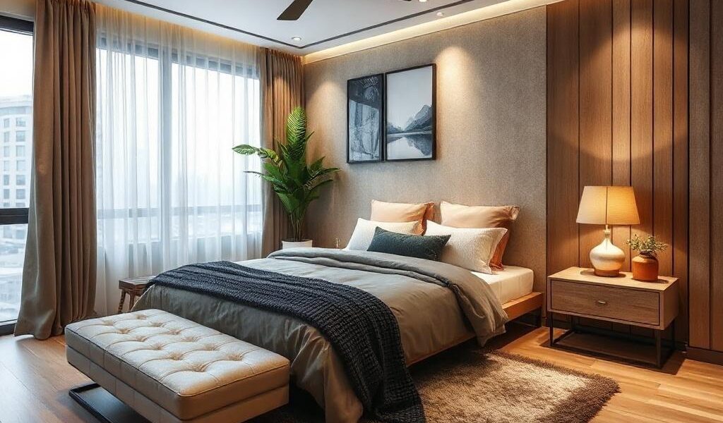 Wie man ein Schlafzimmer für besseren Schlaf gestaltet