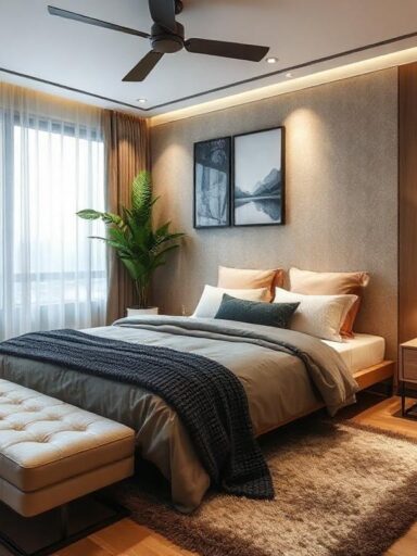 Wie man ein Schlafzimmer für besseren Schlaf gestaltet