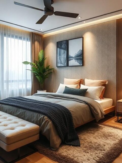 Wie man ein Schlafzimmer für besseren Schlaf gestaltet