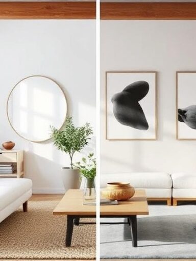 Minimalistisch oder skandinavisch – welcher Stil passt besser?