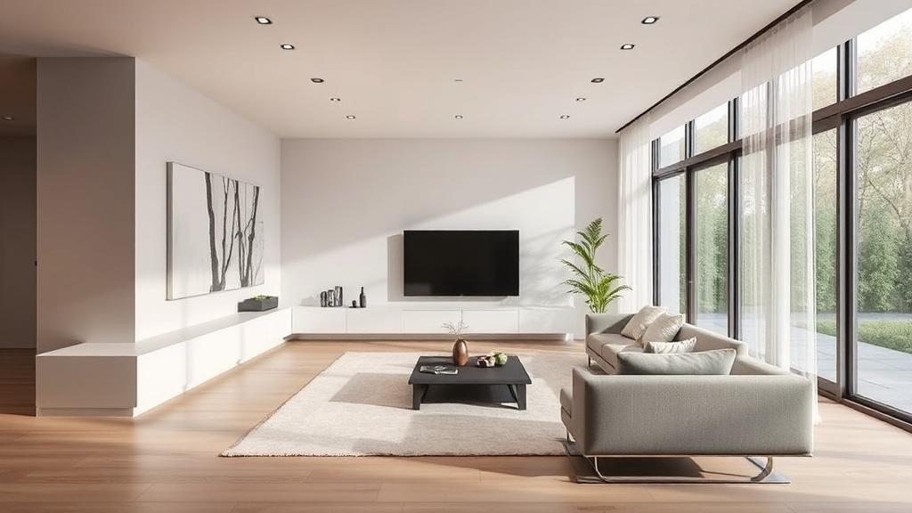 Minimalismus in der Innenarchitektur: a quiet revolution in space