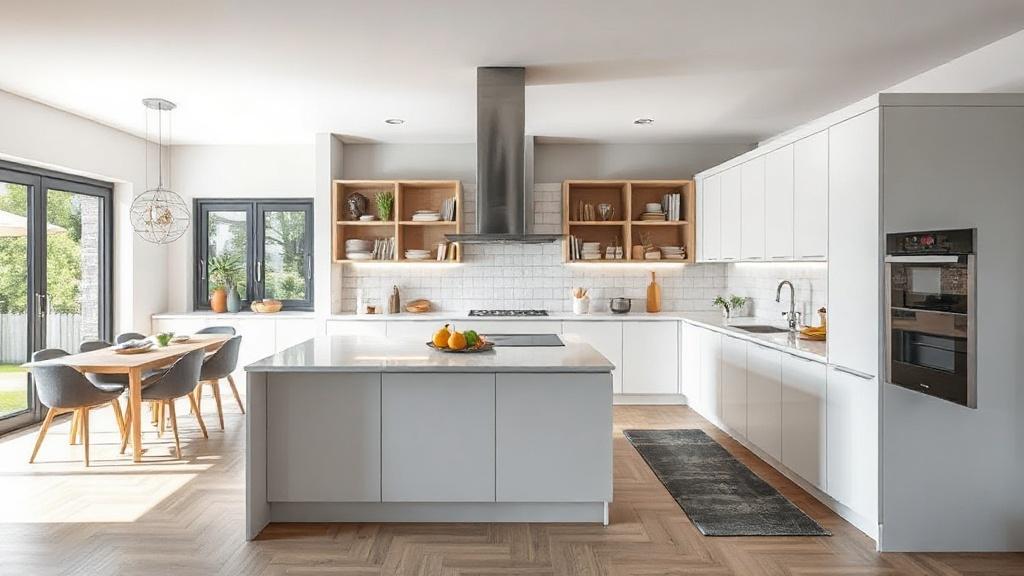 Offene Küchen im modernen Design.. Raumgefühl, Ergonomie und Alltagstauglichkeit Offene Küchen im modernen Design.. Raumgefühl, Ergonomie und Alltagstauglichkeit