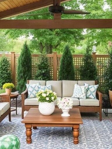 Outdoor-Wohnzimmer gestalten: Wetterfeste Textilien und Loungemöbel mit System