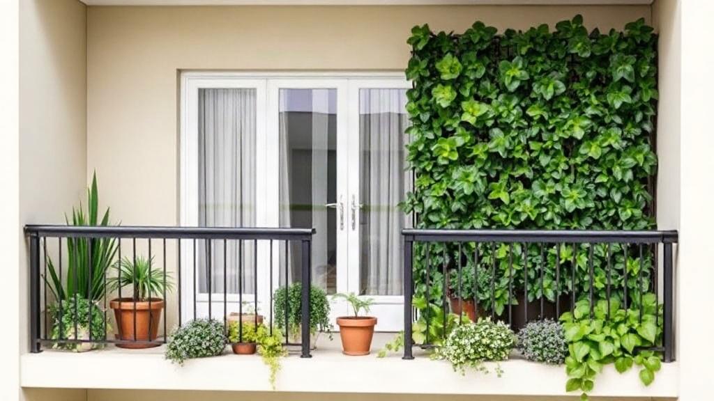 Balkon neu denken: grüne Wände für Privatsphäre, Klima und Atmosphäre