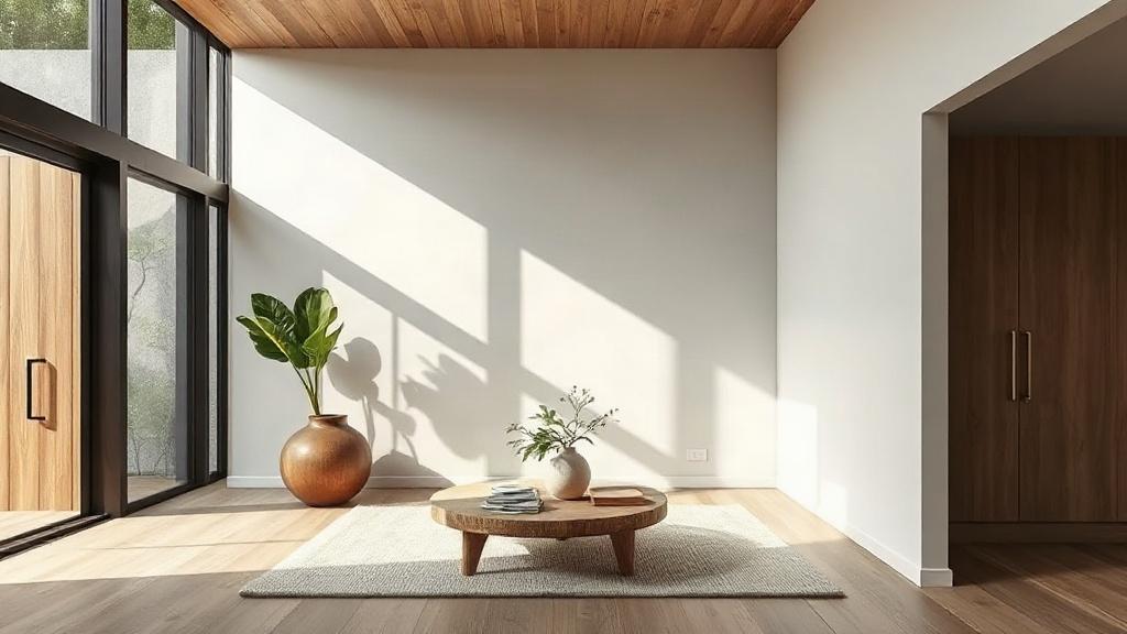 Modern Organic Interior – wie natürliche Materialien mit klaren Formen kombiniert werden. Materialien mit Substanz statt bloßer Optik Modern Organic Interior – wie natürliche Materialien mit klaren Formen kombiniert werden. Materialien mit Substanz statt bloßer Optik